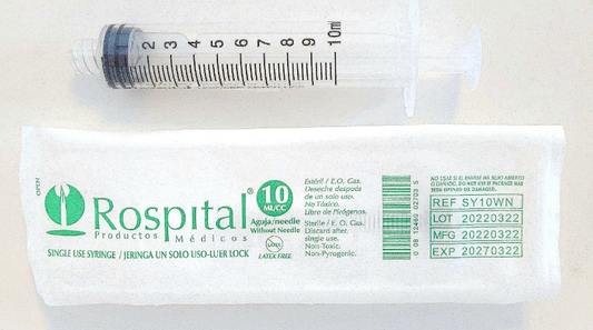 Syringe 10cc, 21ga x 1"